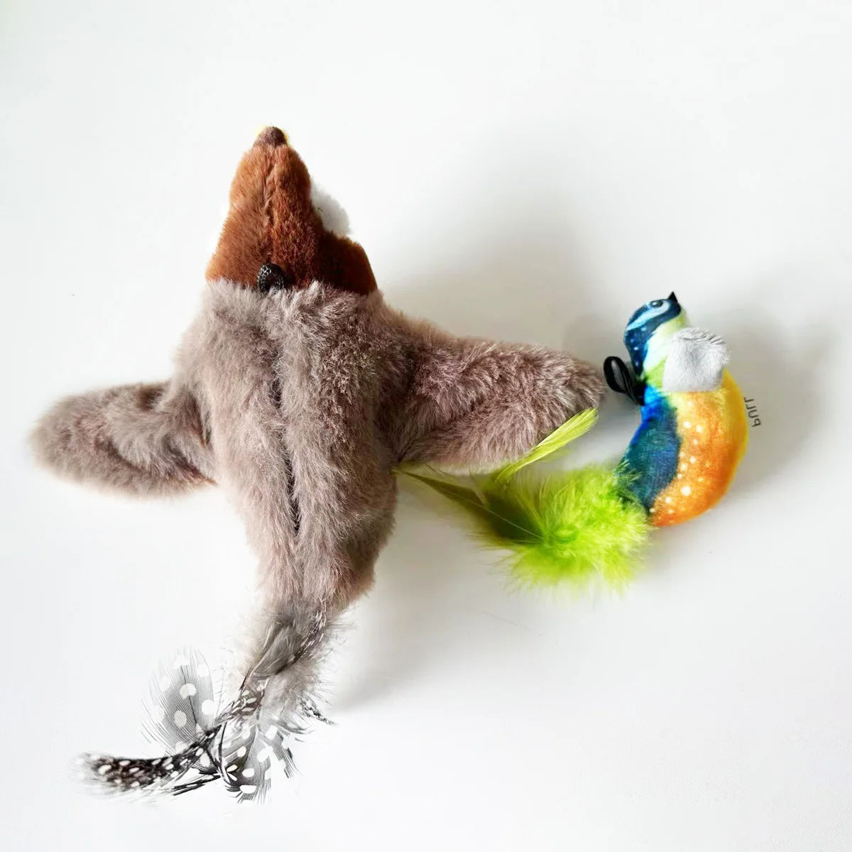 NaturePaws Rechargeable Flapping Bird Cat Toy – Chirping, Catnip-Infused, and Touch-Activated!