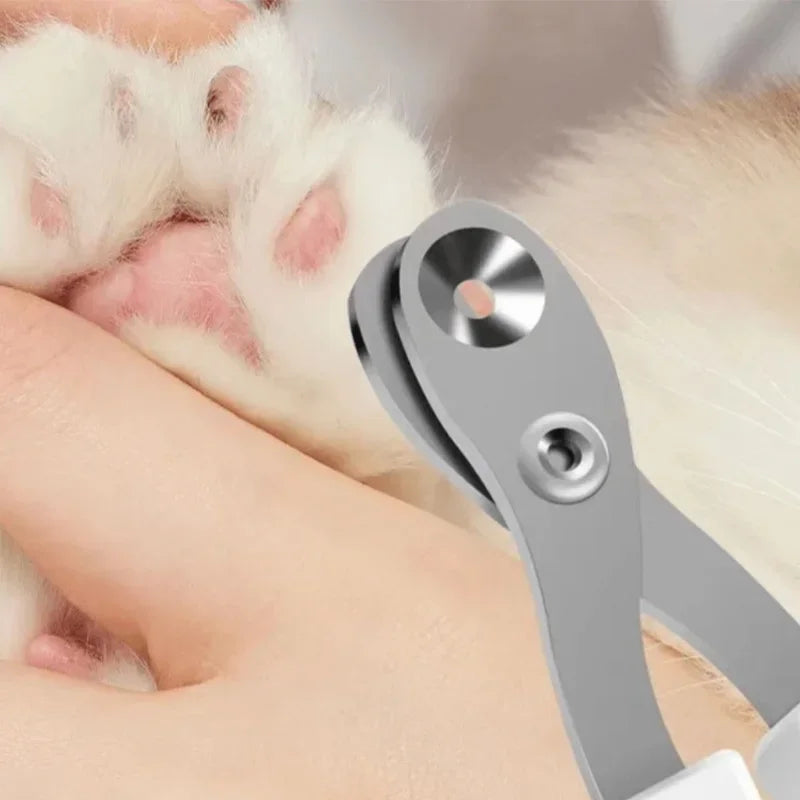 Professional Cat & Dog Nail Clippers – Stainless Steel Claw Cutter for Small Pets & Grooming!