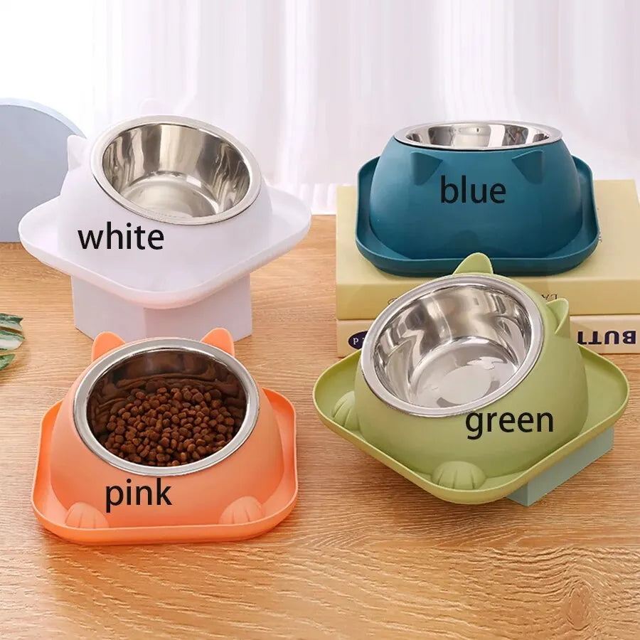 Fun-Shaped Anti-Tipping Cat Bowl – Water-Added Design to Prevent Ants!