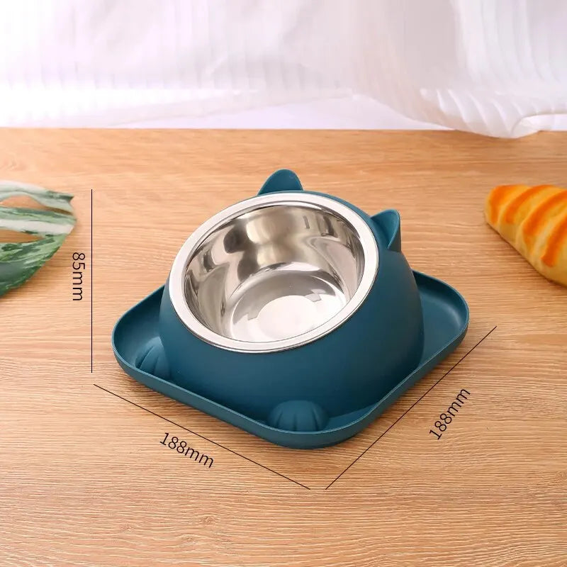 Fun-Shaped Anti-Tipping Cat Bowl – Water-Added Design to Prevent Ants!