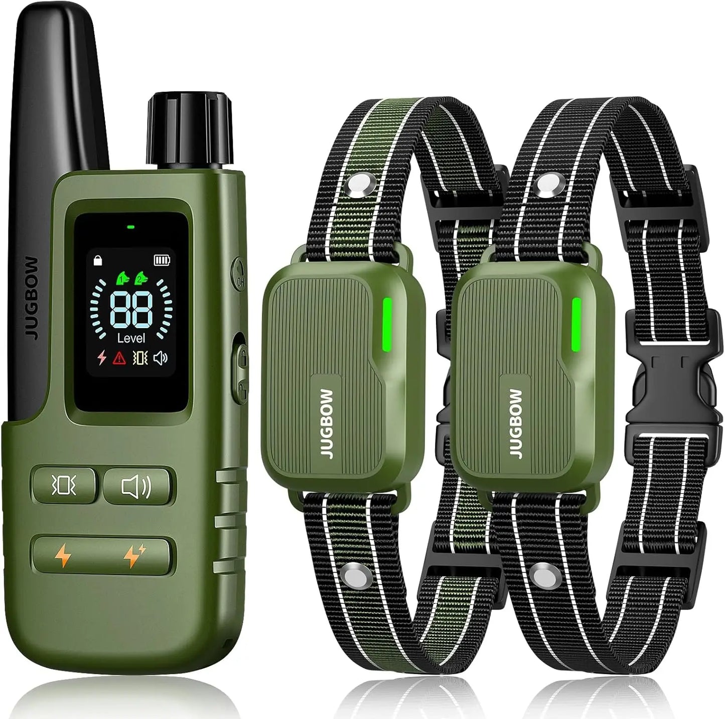 Dog Training Shock Collar (10-120 lbs) – 4200FT Remote, IPX7 Waterproof, 4 Training Modes for 2 Dogs!