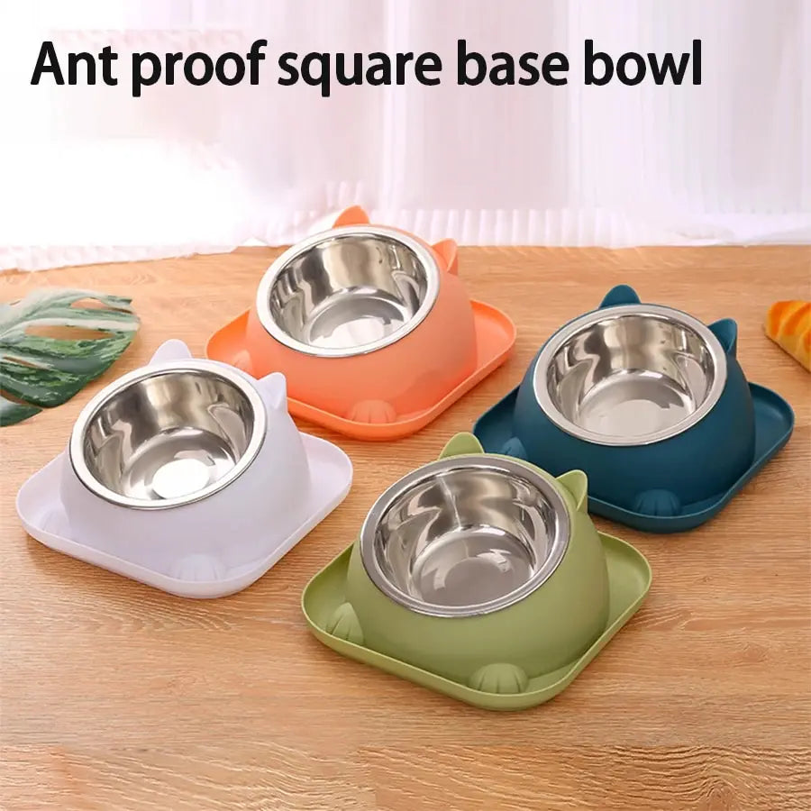 Fun-Shaped Anti-Tipping Cat Bowl – Water-Added Design to Prevent Ants!