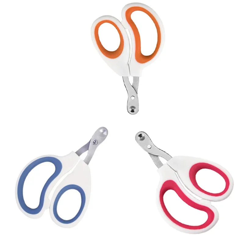 Professional Cat & Dog Nail Clippers – Stainless Steel Claw Cutter for Small Pets & Grooming!