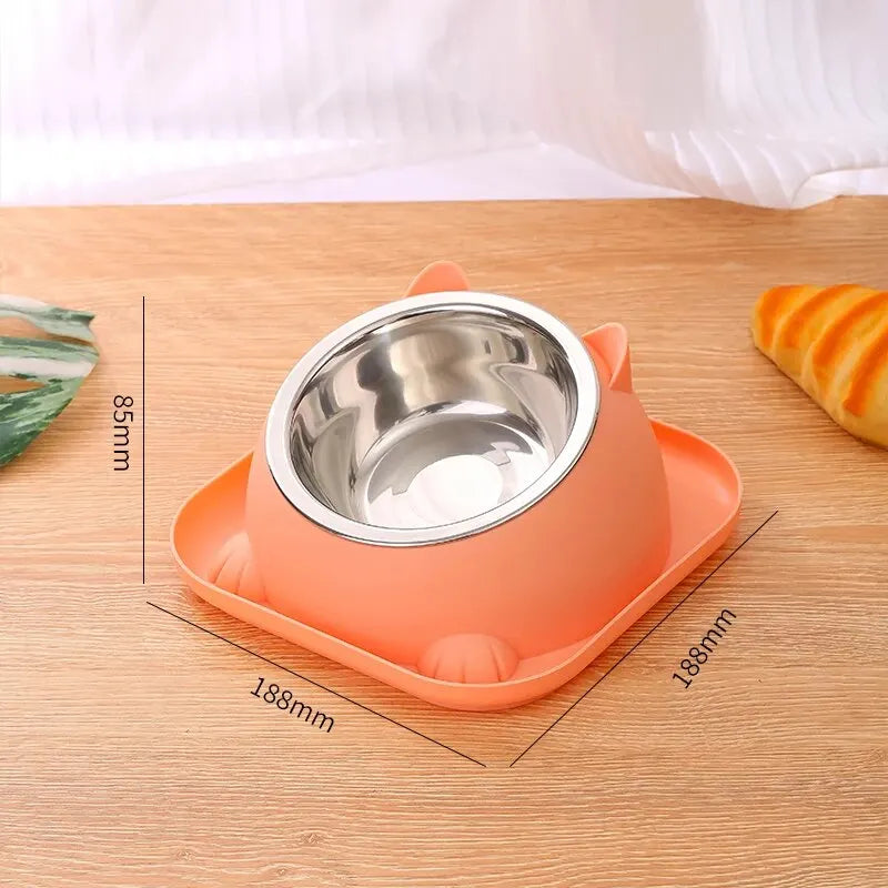 Fun-Shaped Anti-Tipping Cat Bowl – Water-Added Design to Prevent Ants!