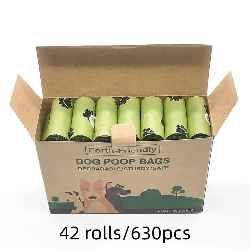 Biodegradable Pet Waste Bags – Scented Dog Poop Bags with Dispenser, Eco-Friendly & Durable!